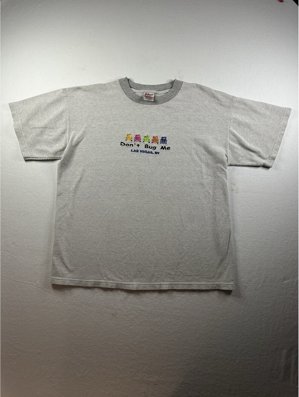 Vintage Don’t Bug Me Shirt Gray Las Vegas NV Shirt Size XL Cotton
